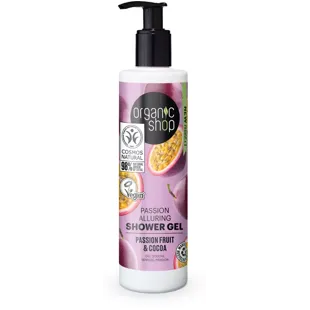 Organic Shop Shower Gel Passion Fruit and Cocoa 280 ml