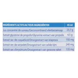 Ortis Propex Sirop Apaisant Voies Respiratoires Adoucies et Défenses Naturelles Renforcées 150ml