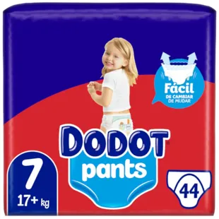 Dodot Pants Diapers T7 (+17 kg) 44 units