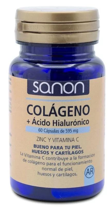 Pridaho Sanon Colágeno y Ácido Hialurónico 60 Cápsulas
