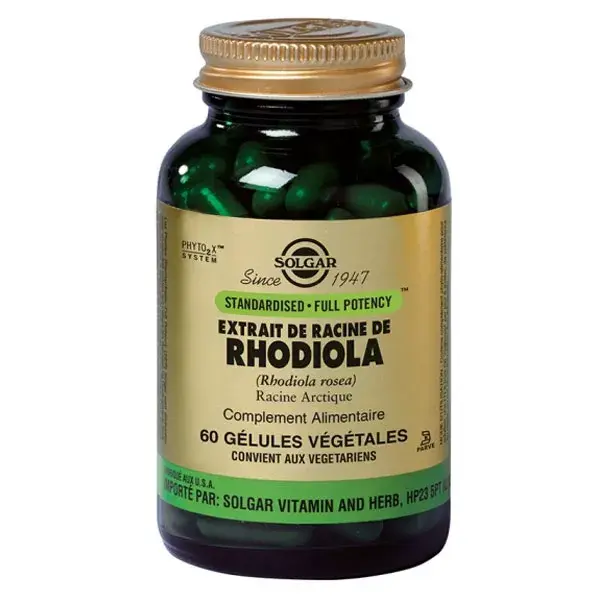 Solgar SFP Rodiola 60 comprimidos vegetales