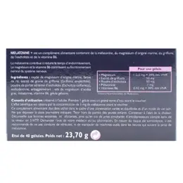 Exopharm Mélatonine + 40 gélules