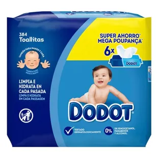 Dodot Toalhetes Recarga 6x64 unidades