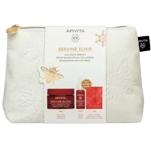 Apivita Beevine Elixir Crema Rica 50 ml + Sérum 10 ml + Contorno Ojos 1,5 ml