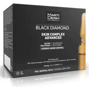 Black Diamond Skin Complex Martiderm 30 Ampullen