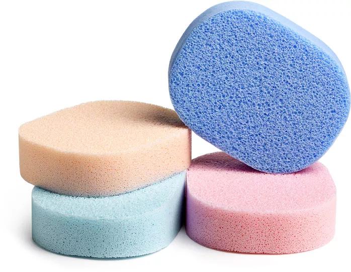 Suavinex Engelse spons in blauwe kleur 0m + (toon volgens beschikbaarheid)