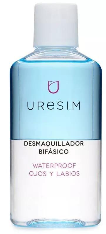 Bifasische oog- en gezichtsmake-up remover Uresim 125ml