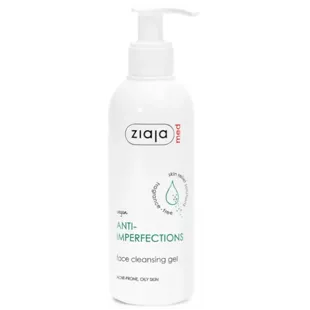 Gel nettoyant anti-imperfections Ziaja Med pour peaux grasses et à tendance acnéique 400 ml