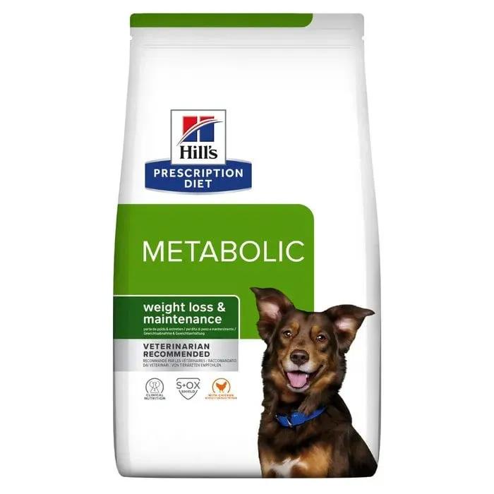 Hill's Prescription Diet Metabolic Crocchette Con Pollo Per Cani Sacco 1,5 Kg