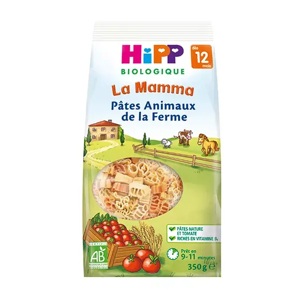 Hipp La Mamma Bio Pasta Animali della Fattoria +12mesi 350g