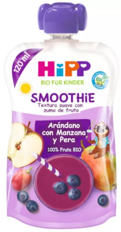 Hipp Smoothie Myrtilles à la Pomme et à la Poire BIO 120 ml