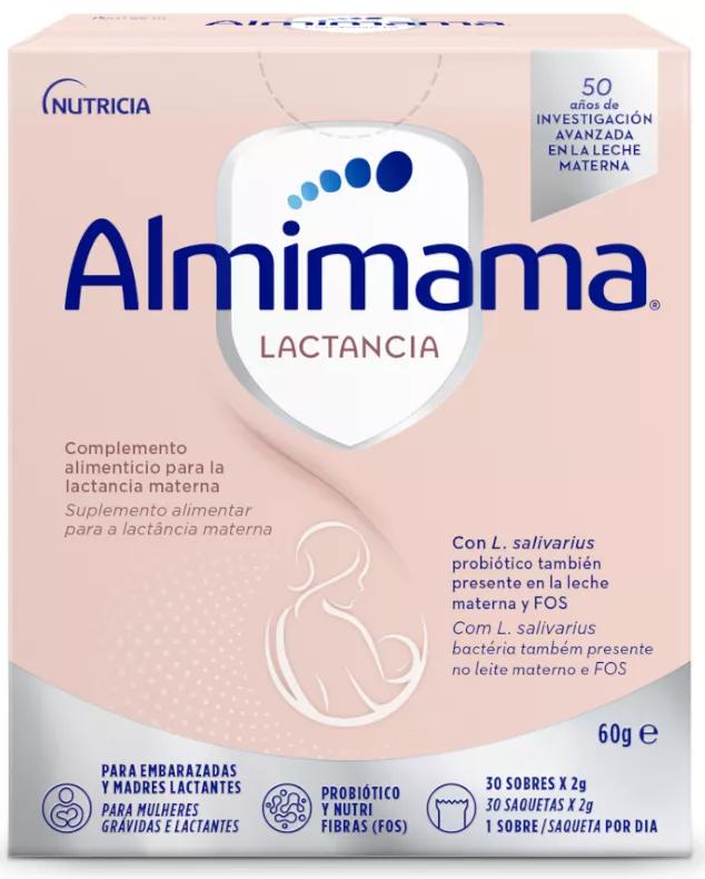 Almimama Probióticos para Amamentação 30x2gr Envelopes