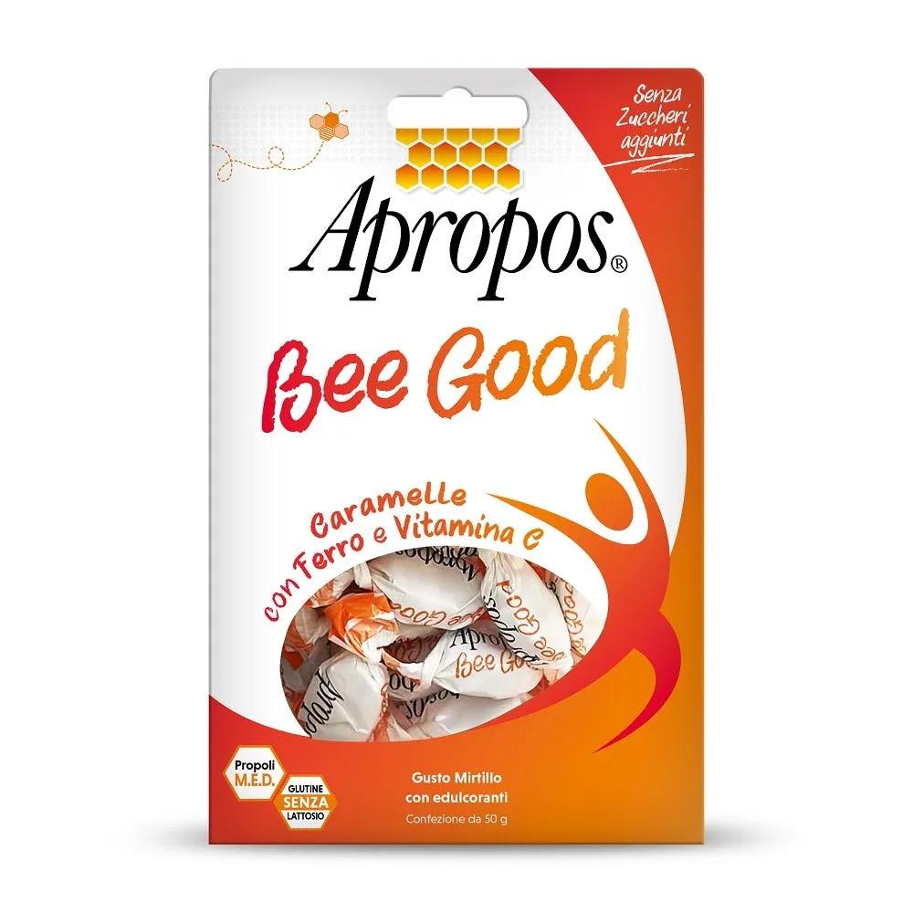 Apropos Bee Good Caramelle Con Ferro e Vitamina C Per Bambini 50 g