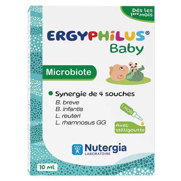 Nutergia Ergyphilus Baby Probiotiques 10ml