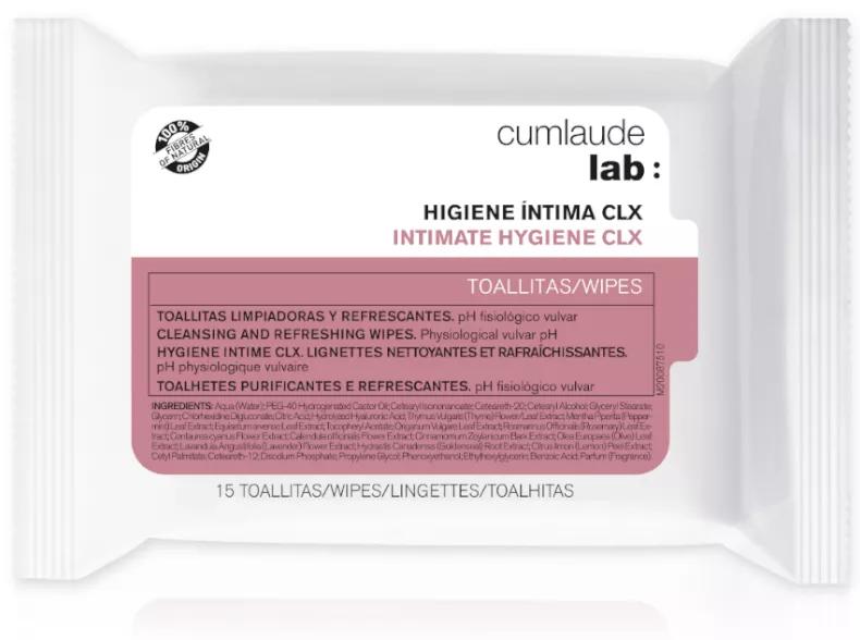 Cumlaude Lab Intieme Doekjes CLX 15 stuks