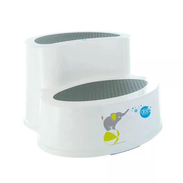 dBb Remond Scaletta Anti-Scivolo Elefante Bianco