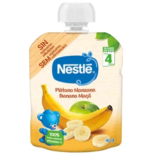 Fruit bag Nestle Naturno banana and Apple 90 g