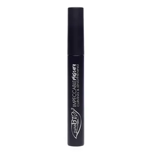 Purobio Cosmetics Mascara Impeccable Curvatura e Allungamento 01 Noir 