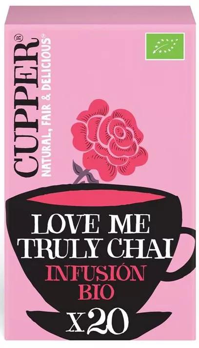 Cupper Infusión Love Me Truly BIO 20 Bolsitas