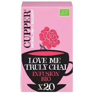 Infusion Cupper Love Me Truly BIO 20 Sachets