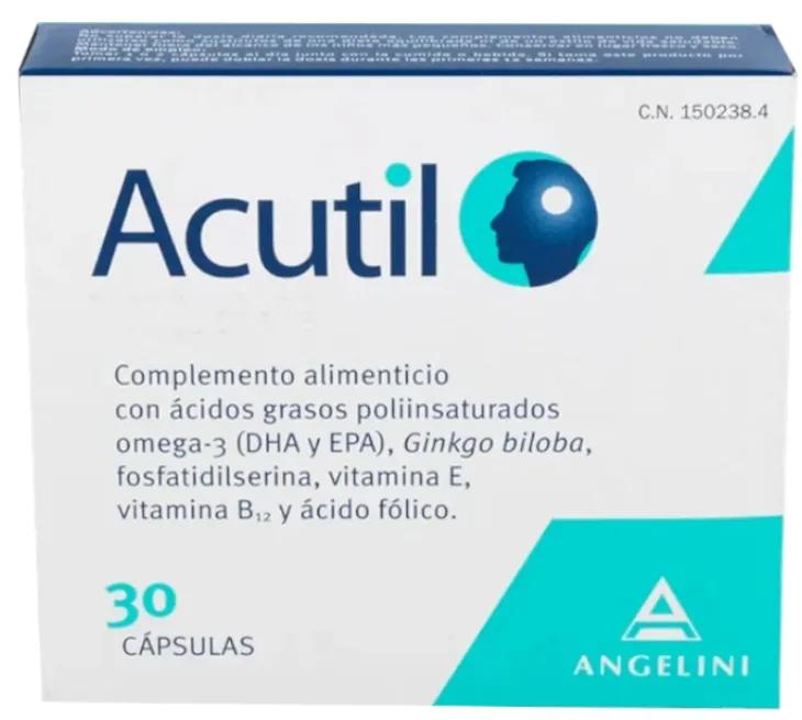 Acutil 30 capsules