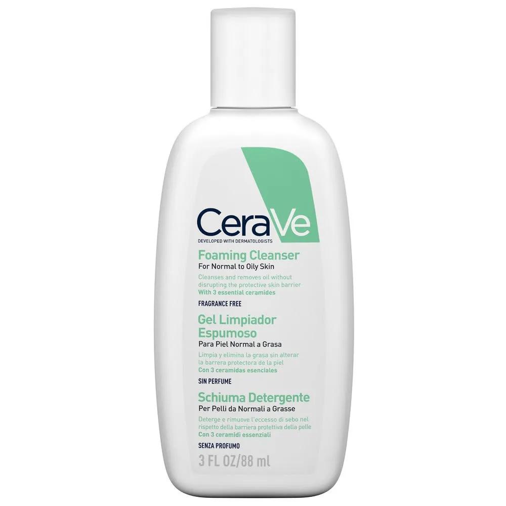 CeraVe Schiuma Detergente Sebonormalizzante Pelle Normale a Grassa 88 ml