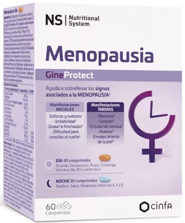 N+S Nature System N+S Menopausa Dia e Noite 60 comprimidos