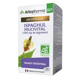 Arkopharma Arkogélules Ispaghul Mucivital Bio 150 gélules