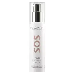 MÁDARA Sos Hydratation Crème Hydratante Redynamisante Régénératrice Bio 50ml