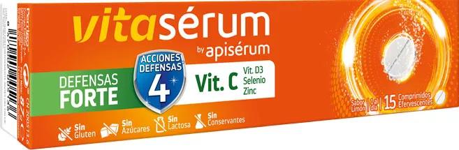 Apisérum Vitaserum defesas Forte 15 Comprimidos