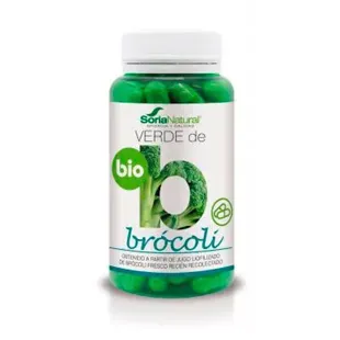 Broccoli bio Soria natural 80 630 mg capsule of green