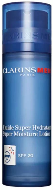 Clarins Men Fluido Super Idratante SPF20 50 ml