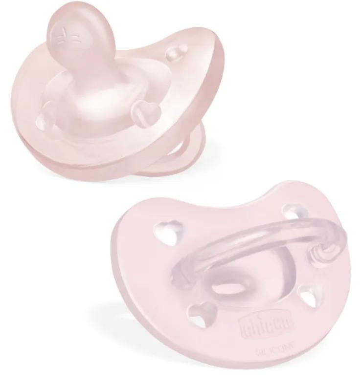 Chicco Physioforma Soft Pacifier Pink 2-6m 2 pcs