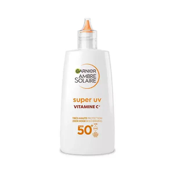 Garnier Ambre Solaire Super Uv Vitamina C Fluido Anti-Macchie Spf 50+ 40ml