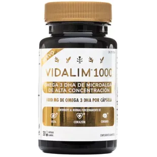 Vidalim 1000mg DHA 30 Cápsulas
