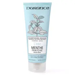 Durance Shampoing Douche L'òme Menthe Fraîche 200ml