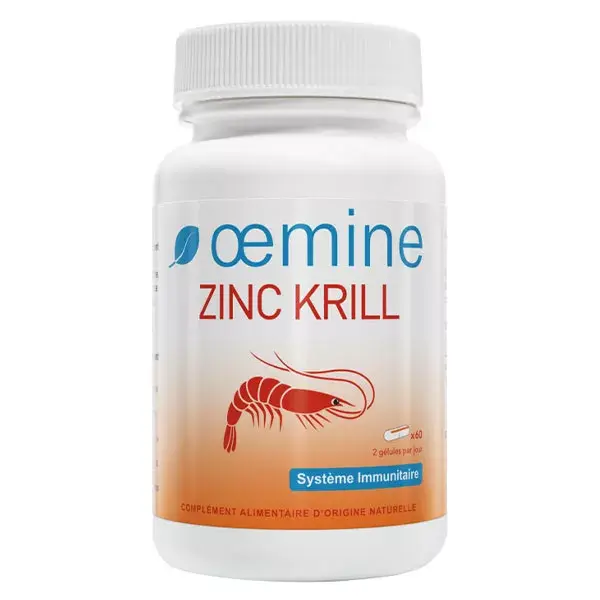 Oemine Zinc Krill 60 capsules