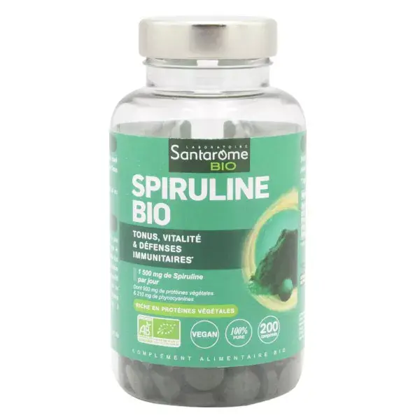 Santarome Bio Spiruline Bio 200 comprimés