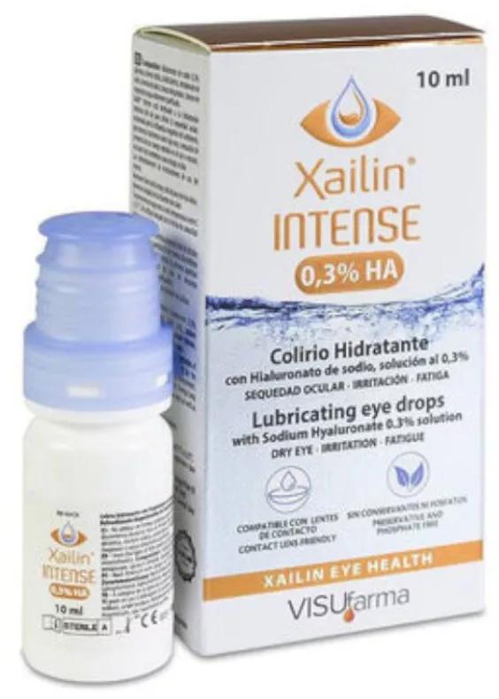 VISUfarma Xailing Intense 0,3% Gouttes Oculaires Hydratantes 10 ml