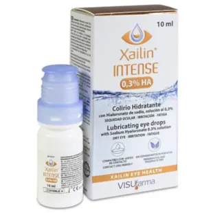VISUfarma Xailing Intense 0,3% Gouttes Oculaires Hydratantes 10 ml