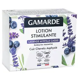 Gamarde Capillaire Lotion Stimulante Lavande Myrtille Cassis Bio 6x5ml