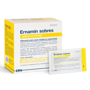 Ernamín Banana 14 Sachets