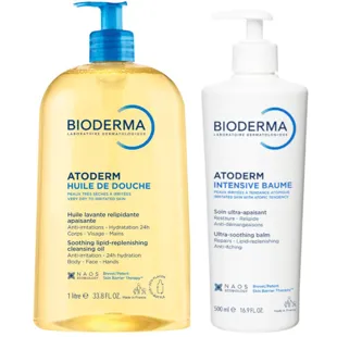 Bioderma Atoderm Intensive Baume 500 ml + Bioderma Atoderm Shower Oil 1 Liter