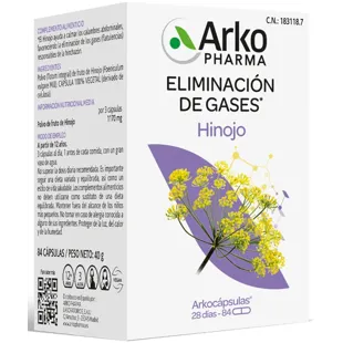 Arkopharma Arkocápsulas Hinojo 84 Cápsulas