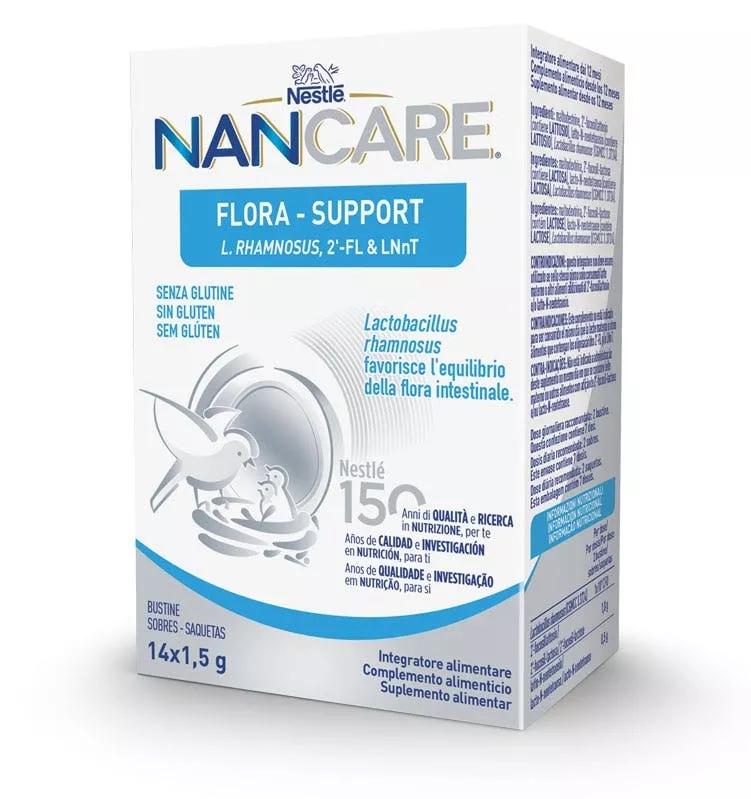Nancare Flora Support HMOs +L.RHAMN 14x1,5 gr