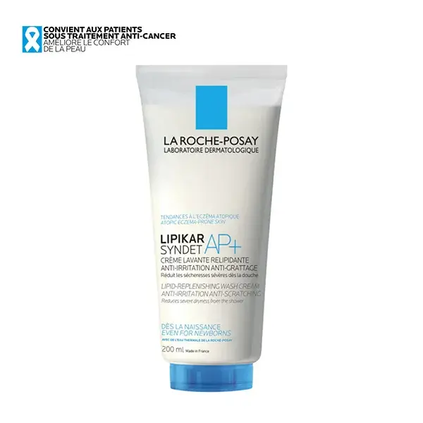 La Roche Posay Lipikar Syndet AP+ Crème Lavante Relipidante 200ml