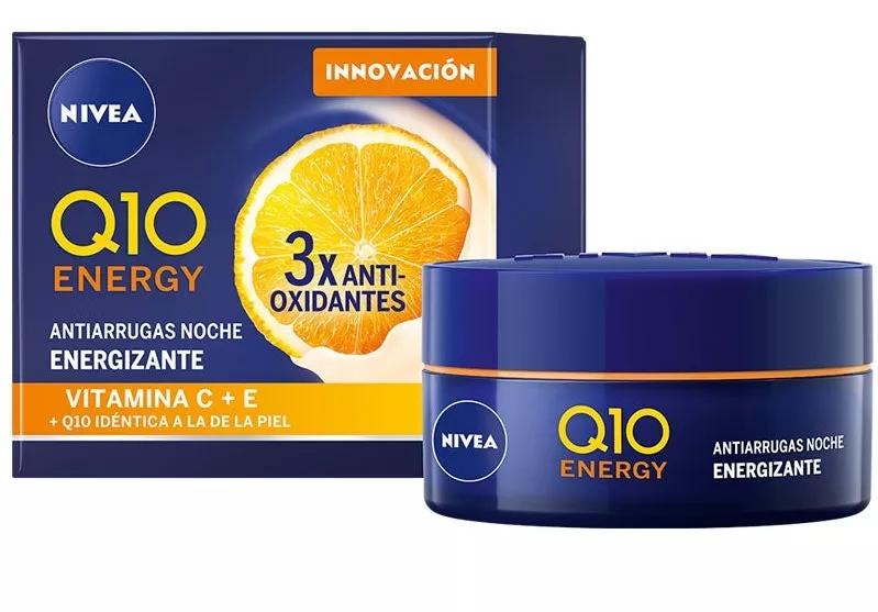 Nivea Q10 Energy Crema Noche Antiarrugas con Vitamina C 50 ml