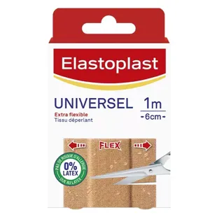 Banda flessibile di medicazione Elastoplast tagliare 1 m x 6 cm