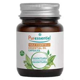 Puressentiel Capsules Huiles Essentielles Capsules de Ravintsara Bio 60 capsules