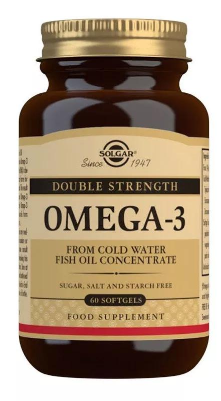 Solgar Omega-3 Alta Concentración 60 Cápsulas Blandas